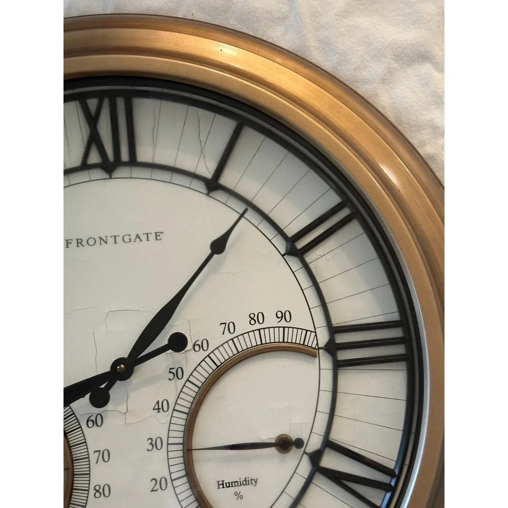 Frontgate Wall Clock 24.5